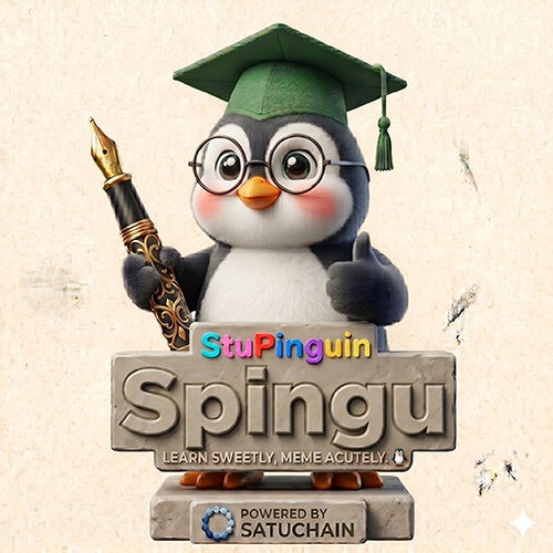 Maskot SPingu STUpinguin